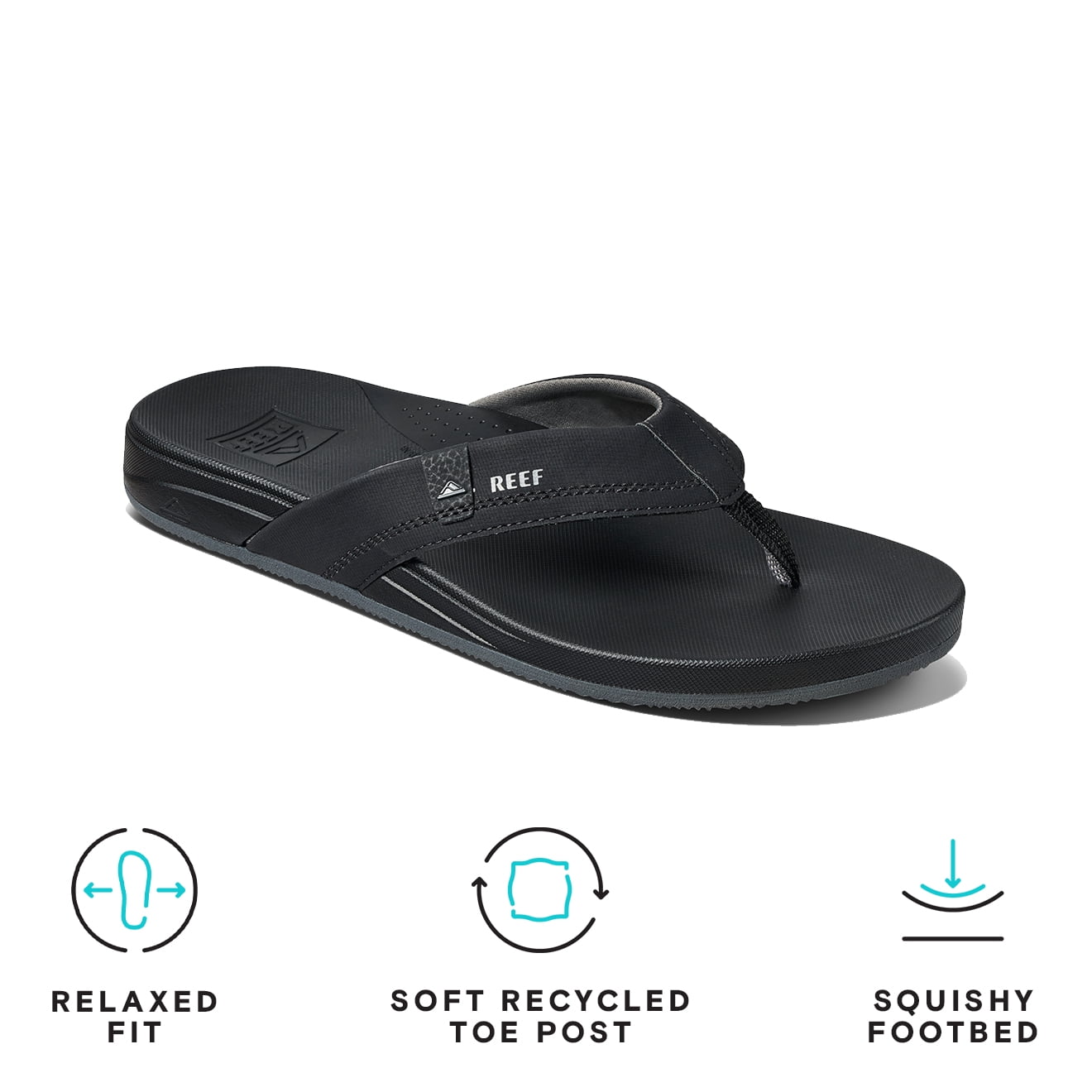 Reef squishy flip flops sales