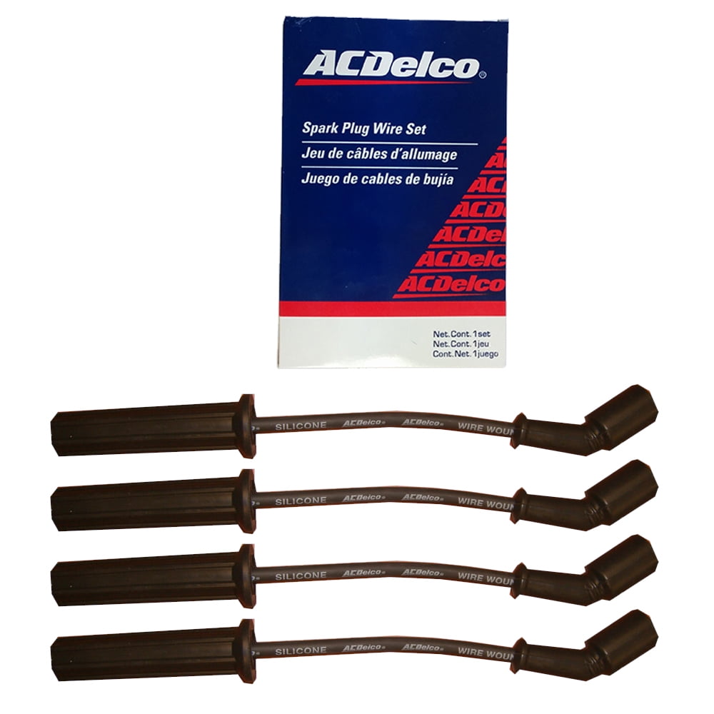 New OEM Spark Plug Wire Set W/Heat Shields For LS1 LS2 LS7 Engines