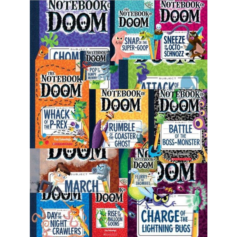 The Notebook of Doom 13冊セット 洋書 児童書 Troy Cummings The Notebook of Doom 13-Book Box Set – Full