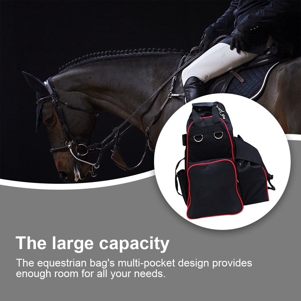 ZLight Equestrian Backpack for Boots Gloves Oxford Cloth Bag Large
