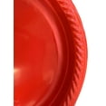 thumbnail image 2 of Nicole Fantani's Serving 9" Disposable Red Plastic plates Good to use in Microwave, Bulk Stock for Resturant, Hotel, Deli & Elegant Parties: 200 Count, 2 of 5