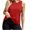 Red, variant on Workout Tank Tops for Women Mesh Back Lightweight Sleeveless Crewneck Athletic Yoga Tshirt(XX-Large,Red)