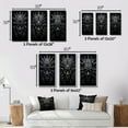 thumbnail image 4 of Designart "Tribal African Masks IV" African Tribes Framed Wall Art Set Of 3 - Black African Mask Frame Canvas Set For Living Room Decor, 4 of 7