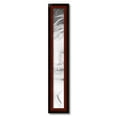 thumbnail image 2 of ArtToFrames 4" x 33" Matte mahogany Diploma Picture Frame, 4x33 inch Brown Wood Poster Frame (WOM-5108), 2 of 7
