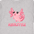 thumbnail image 4 of Inktastic Axolittle- Cute Baby Axolotl Boys or Girls Long Sleeve Toddler T-Shirt, 4 of 5