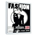 thumbnail image 3 of Designart 'Style Passion Life Fashion Woman II' Vintage Framed Canvas Wall Art Print, 3 of 5