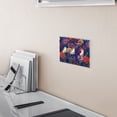 thumbnail image 5 of Yayeee Toggle Light Switch Wall Plate 2-Gang 4.56"x4.48" Decorative Outlet Cover, Blooming Flowers Pattern, 5 of 7