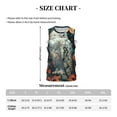 thumbnail image 4 of Pofeuu Moon Flower White Owl Print Basketball Jersey, Shirts for Men Youth Basketball Jersey Crew Neck-3X-Large, 4 of 6