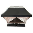 thumbnail image 4 of Living Accents 82382 Post Cap Light, Black, 4 of 4