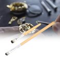 thumbnail image 4 of Watch Cleaning Brush, 2 Pieces Different Size Wooden Handle Multi Function Flux Brush  For Watch For Maintenance For Cleaning, 4 of 8