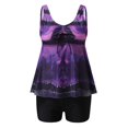 thumbnail image 1 of Tankini Bathing Suits For Women Floral Swim Suits  Women Two Piece Tummy Control Swimsuits Tankini Tops With Boyshorts, 1 of 7