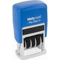 thumbnail image 2 of MaxMark Self-Inking Rubber Date Office Stamp with COMPLETED Phrase & Date - BLUE INK (Max Dater II), 2 of 6
