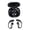 Black, variant on NFTIGB Open-Ear Wireless Headphones Bluetooth 5.4 Ear Hook Earbuds with Built-in Mic & Charging Case (4.33 inches / 11 cm), White