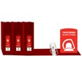 thumbnail image 1 of BAZIC PRODUCTS (3 EA) D RING BINDER W/ POCKTS 3IN, 1 of 1
