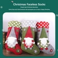 thumbnail image 3 of Cateissary Calcetín de Navidad hogar interesante decoración colgante Adorable bolsa de regalo de Navidad suministros de fiesta bolsa de paquete de dulces Kits de decoración para fiestas Gnomo rojo Cateissary HA069756-01, 3 of 6