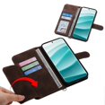 thumbnail image 2 of For Xiaomi Redmi Note 14 Pro 4G Case Flower Pattern PU Leather Wallet Phone Cover with Strap - Light, 2 of 5