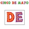Glittered Cinco De Mayo Streamer Party Accessory (1 count) (1/Pkg)