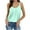 Mint Green, variant on Levmjia Women's Spaghetti Strap Tank Tops Summer Fashion Casual Sleeveless Round Neck Solid Tank Tops for Women 2024