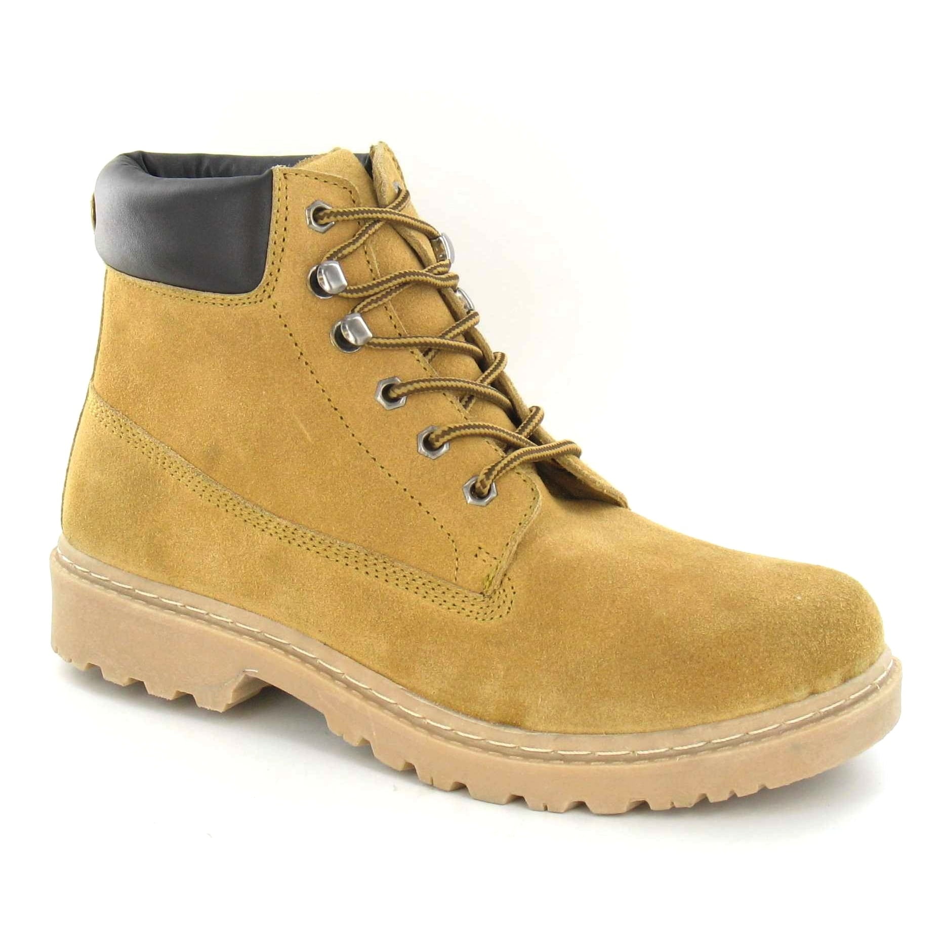 mens suede lace up boots