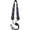 Jazz Wave, variant on Rico Saxophone Neck Strap, Black