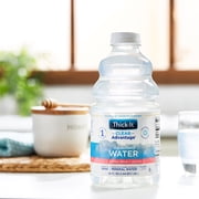Thick-It Thickened Water Unflavored, 46 oz, Nectar Consistency, 4 Ct