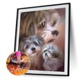 thumbnail image 2 of 5D bricolaje completo taladro diamante pintura perro Cruz puntada bordado mosaico Kit Tmvgtek decoración de arte en el hogar, 2 of 8
