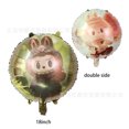 thumbnail image 1 of Lindo juego de globos de aluminio con temática de Bubble Mart de Labubu, globo de película de aluminio para baby shower de niños, primer cumpleaños, 1 of 5