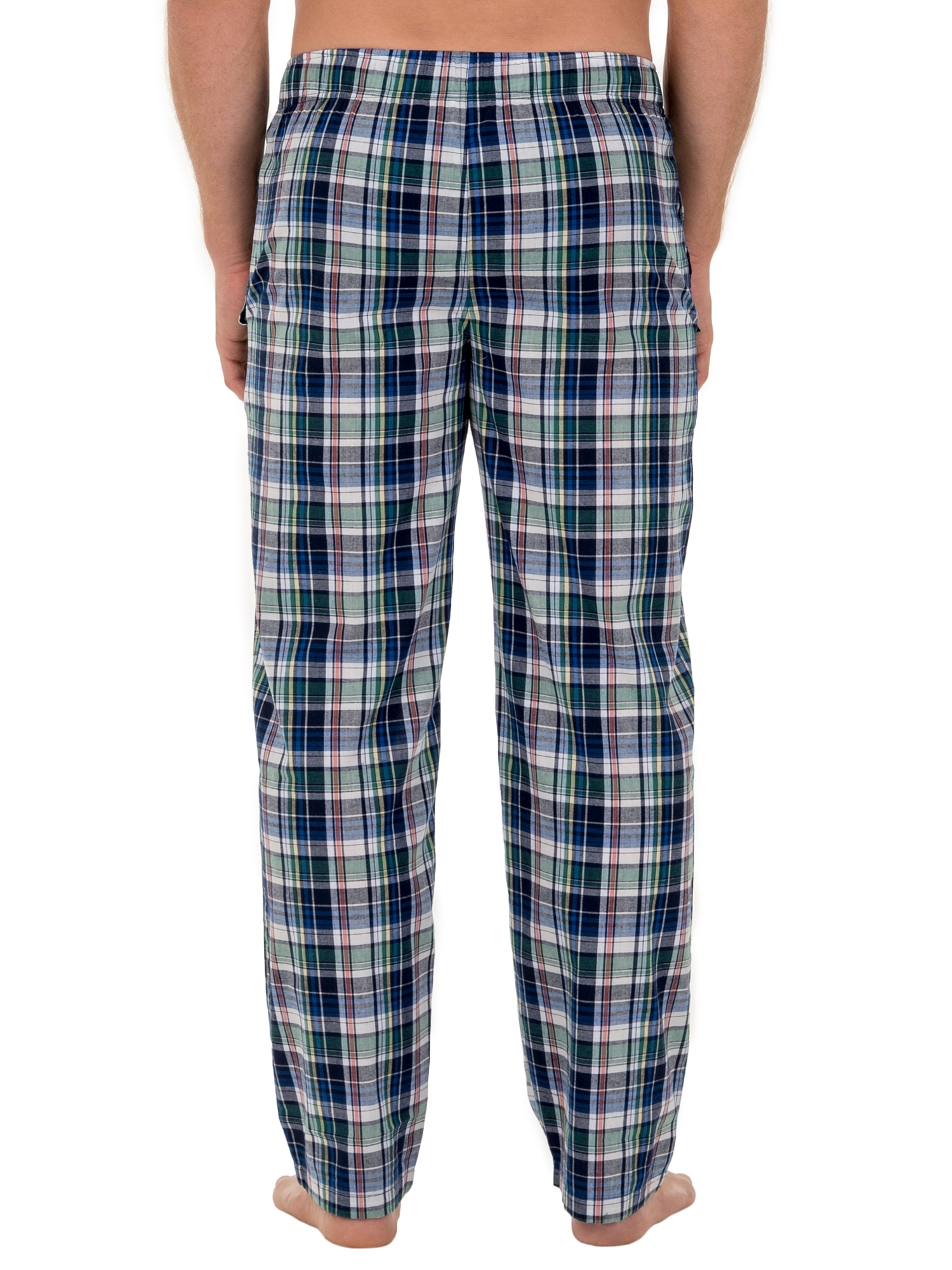 Fruit of the Loom Men's and Big Men's Microsanded Woven Plaid Pajama Pants, Sizes S-6XL & LT-3XLT - image 4 of 5