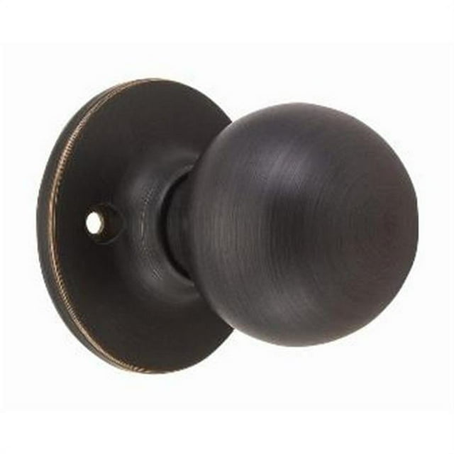 Design House 791616 Ball Dummy Door Knob, Reversible for Left or Right Handed Doors