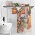 thumbnail image 5 of Coolnut Autumn Gnome Towels Highly Absorbent Cotton Towels Set of 2, Premium Spa & Hotel Quality Quick Dry Towel Set 54 x 27 Inches Washcloth Gift, 5 of 7