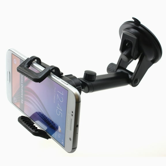 Dash Car Mount for T-Mobile REVVL 6 PRO 5G Phone - Windshield Holder Telescopic Cradle Swivel J7R Compatible With REVVL 6 PRO 5G