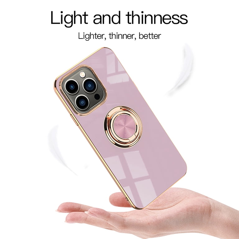 Case for iPhone 15 Pro Max Case with Ring Stand [360 Case for iPhone 15 Pro Max Case with Ring Stand [360