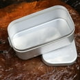 thumbnail image 5 of Outdoor Insulated Lunch Box with Handles Aluminium Lunchbox Portable Box for Camping Travel Fishing, 5 of 8