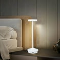 thumbnail image 4 of Lampe de Table LED Rechargeable 3 Couleur Température Sans Fil 2000mAh Batterie USB C Port de Charge Dimmable Conception Portable Éclairage de Plus Grande Surface, 4 of 8