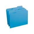 thumbnail image 2 of Smead 12034 File Folders- 1/3 Cut- Reinforced Top Tab- Letter- Blue- 100/Box, 2 of 5