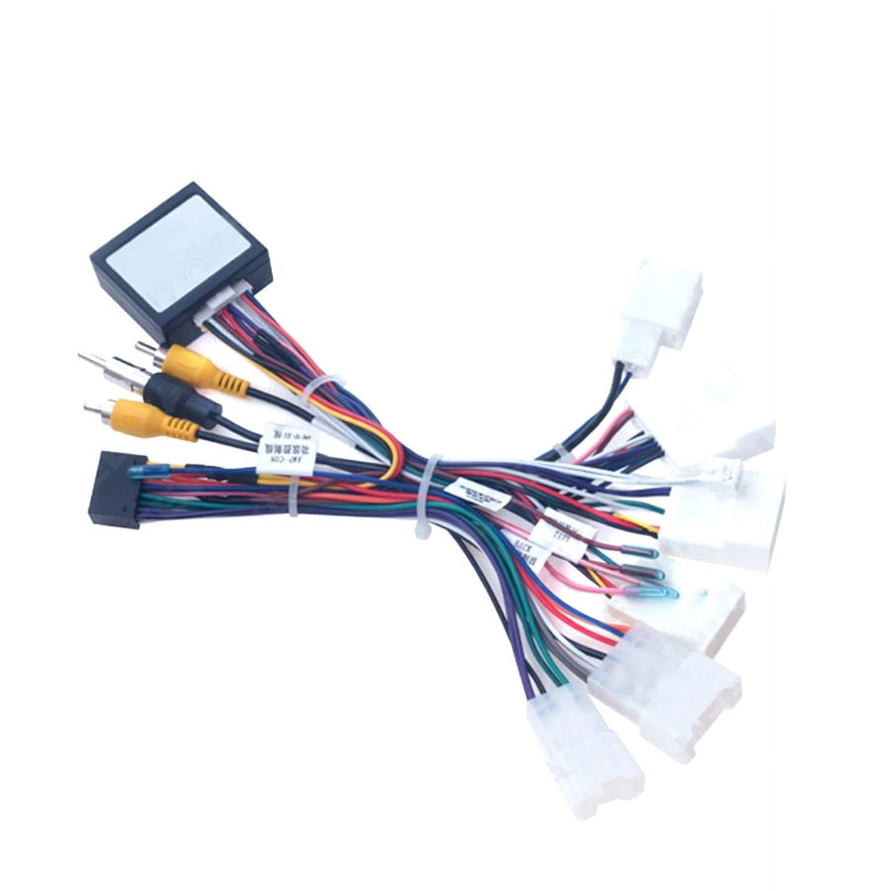 16pin Android Wire Harness Power Cable W/ Canbus For Toyota RAV4/C-HR/Highlander