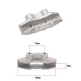 thumbnail image 4 of Milaget 2x 1/6 Scale Metal Aluminum Brake Caliper, Front Rear Brake Sliver, 4 of 5