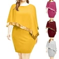 thumbnail image 1 of Gspmoly Robes Décontractées pour Femmes, Robe d'Été Décontractée Ample Sans Manches à Col Rond pour Femmes, Robes de Cocktail pour Femmes Offres Hebdomadaires, 1 of 7
