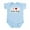 Sky Blue, variant on CafePress - I Love June Bug Infant Bodysuit - Baby Light Bodysuit, Size Newborn - 24 Months