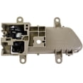 thumbnail image 2 of PT Auto Warehouse NI-2909AE-LH - Inner Interior Inside Door Handle, Beige Housing with Black/Silver Insert Lever - Driver Side, 2 of 2