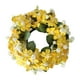 thumbnail image 4 of Corona para puerta de entrada,Corona artificial para puerta de entrada,regalo para pared de oficina,Ventana de artesanía de corona de primavera y verano,Festival de centros de mesa con amarillo, 4 of 9