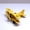 Yellow, variant on Metal Airplane Model Decor Vintage Style Simulation Aircraft Ornament Living Room Shelf Decoration Home Decor Collectible
