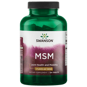 Swanson Msm 1.5 G 120 Tablets