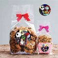 thumbnail image 3 of Nightmare Before Christmas Stickers Party Favors Labels Birthday Thank You Themed Round Circle Baby Shower 60pcs, 3 of 8