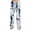 Dark Blue #006, variant on Women's Halloween Pajama Pants Candy Skeleton Print Drawstring Vintage Lounge Pants Bone Spooky Sleep Pants XL