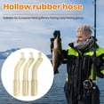 thumbnail image 3 of LJNYFDC Thermoplastic Rubber Hoses Carp Hollow Rubber Hoses Set 50Pcs High Resilience Thread Safe TPR Material for Fishing, 3 of 7