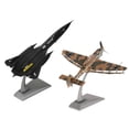 thumbnail image 1 of 2x 1:72 JU87 Aircraft + 1: 144 71A Bckbird Fighter Model Home Office Adornos Sunnimix 1 avión de combate a escala 144, 1 of 8