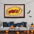 thumbnail image 3 of DouZhe Whack Slogan Sign Banner, Comics Poster Hanging Banners Backdrop Festive Party Decor for Indoor Outdoor, 47 x 71 Inches, 3 of 7