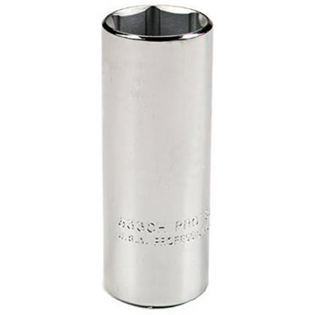 Proto Torqueplus Deep Socket, 1/2" Drive, 1 1/16" Opening, 6 Pts, EA (577-5334H)