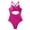 Rose, variant on WOLLED Women's One Piece Swimsuit Back Tie Swimsuit Soft Swimwear Cross Bathing Suit Comfort Bikini Swimsuit